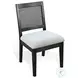 Rattan Noir Umbra Caneback Dining Chair Set of 2