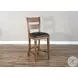 Maple Haze Buckskin Bar Stool Set of 2