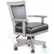 Elmcrest Alpine Gray Game Chair with Casters