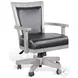 Elmcrest Alpine Gray Game Chair with Casters