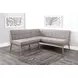 Mia Wheat Upholstered Corner Dining Bench