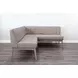 Mia Wheat Upholstered Corner Dining Bench