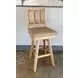Logans Edge Brown High Back Swivel Barstool