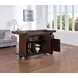 Gettysburg Dark Distressed 3 Door Bar Cabinet
