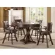Gettysburg Dark Distressed Spectator Counter Height Stool