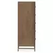 Lindon Belgian Wheat and White Upholstered Panel Bedroom Set