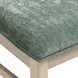 West End Sage Green and Natural Maple Upholstered Spindle Side Chair Set of 2