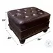 Anondale Espresso Ottoman