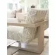 Sunset Key Flanders Beige and Tan Upholstered Accent Chair