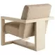 Sunset Key Flanders Tan Upholstered Accent Chair