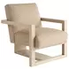 Sunset Key Flanders Tan Upholstered Accent Chair