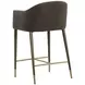Rowan Dillon Cream Upholstered Counter Height Stool