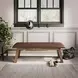 Cannon Valley Distressed Medium Brown Bench