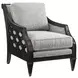 Royal Kahala Bay Club Gray Upholstered Accent Chair