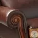 Dresden Brown Chenille Chair