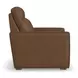 Dutch Cortado Brown Leather Zero Gravity Power Recliner with Power Lumbar and USB Charging