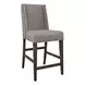 Oak Crossing Dark Chestnut and Gray 5 Piece Extendable Gathering Dining Set