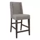 Oak Crossing Dark Chestnut and Gray 6 Piece Extendable Gathering Dining Set