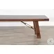 Villa Rosso Vintage Mocha 72" Dining Bench