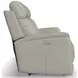 View Dove Power Reclining 85" Sofa With Power Headrest And Lumbar