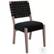 Strata Weave Desert Plain Dining Chair Set of 2
