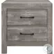Corbin Gray V-pattern Panel Bedroom Set