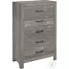 Corbin Gray Youth Panel Bedroom Set