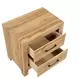 Corbin Natural 2 Drawer Nightstand