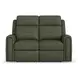 Felix Green Leather Zero Gravity Triple Power Reclining Living Room Set