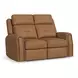 Felix Brown Leather Zero Gravity Triple Power Reclining Living Room Set