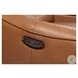 Portland Desert Leather 73" Lay Flat Power Reclining Console Loveseat with Power Headrest and USB Charging