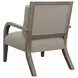 Apollo Misty Gray Upholstered Lounge Chair