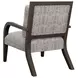 Apollo Charcoal Upholstered Lounge Chair