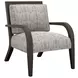 Apollo Charcoal Upholstered Lounge Chair