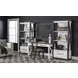 Franklin Harvest Oak and Natural White Etagere