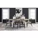 Franklin Harvest Oak and Natural White 98" Extendable Rectangular Dining Table