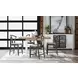 Franklin Harvest Oak and Natural White 4 Door Credenza