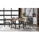 Franklin Harvest Oak and Aged Black Counter Height Dining Chair Set of 2