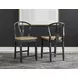 Franklin Harvest Oak and Aged Black Counter Height Dining Chair Set of 2