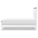 Dutton Natural White and Toasted Coconut Twin Panel Bed