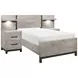 Zephyr Light Gray Youth Storage Wall Bedroom Set
