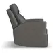 Maxwell Cinder Gray Leather Zero Gravity Triple Power Reclining Living Room Set