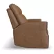 Maxwell Cedar Brown Leather 79" Zero Gravity Triple Power Reclining Sofa with USB Charging and Nailhead Trim