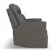 Maxwell Cinder Gray Leather 69" Zero Gravity Triple Power Reclining Loveseat with USB Charging and Nailhead Trim