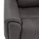 Carter Smoke Zero Gravity Triple Power Recliner with USB Charging and Heat Massage