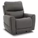 Carter Smoke Zero Gravity Triple Power Recliner with USB Charging and Heat Massage