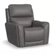 Carter Smoke Zero Gravity Power Lift Recliner with USB Charging and Heat Massage