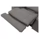 Carter Smoke 6 Piece Modular Zero Gravity Power Reclining Sectional with Power Lumbar and USB Charging