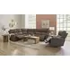 Carter Cappuccino Zero Gravity Triple Power Lift Recliner with USB Charging and Heat Massage