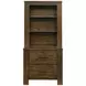 Sullivan Brown Full Storage Wall Platform Bed with Nightstand